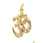  Om Cut Out Pendant