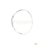 Twisted Diamond Bangle With Elegant Design