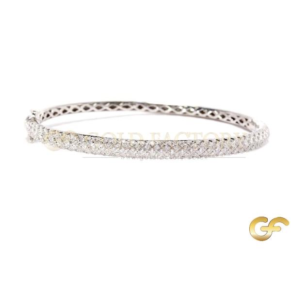 Pavé Diamond Bangle 