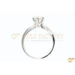 Solitaire Round Diamond Platinum Ring