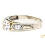 Three-Stone Diamond Ring