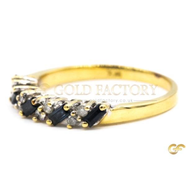 22ct Gold Cz Eternity Ring