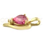 Ruby Heart Pendant