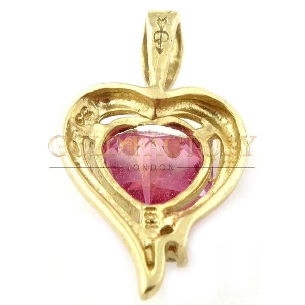 Ruby Heart Pendant