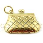 Quilted Purse Charm