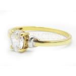Classic Solitaire Gold Ring