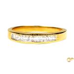 Gold Baguette Eternity Band