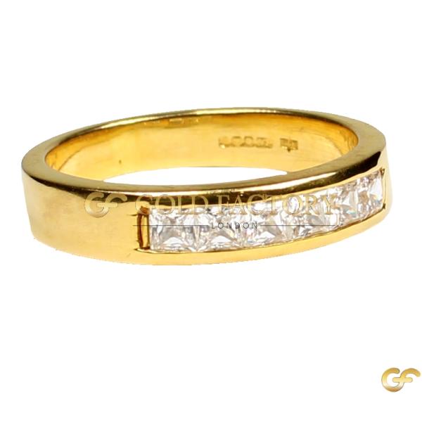 Channel-Set Gold Band 