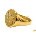 High-Polish Signet Ring