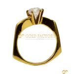 14ct Solitaire Diamond Ring  