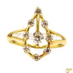 Geometric Openwork Ring