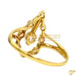 Geometric Openwork Ring