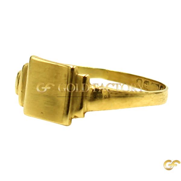 Rectangular Signet Ring