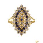 Cluster Cz Statement Ring