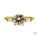 Solitaire Cz Ring
