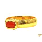  Gold Coral Ring
