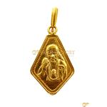  Gold Sai Baba Pendant