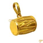 Gold Dhol Pendant